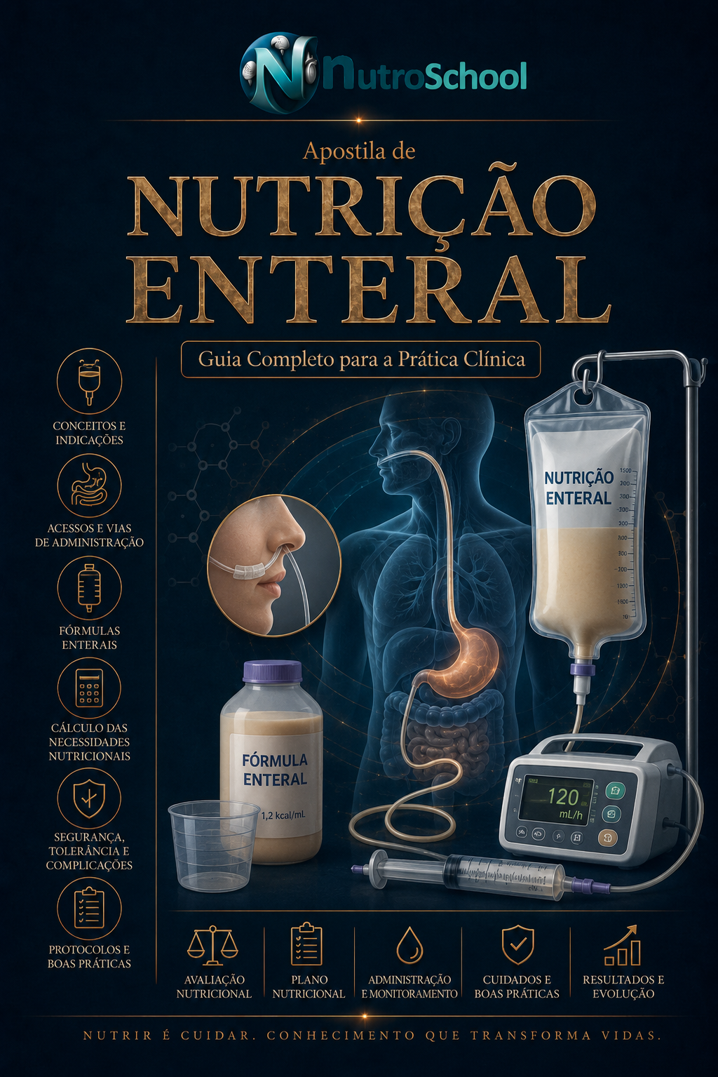 Capa da Apostila - Nutrição Enteral